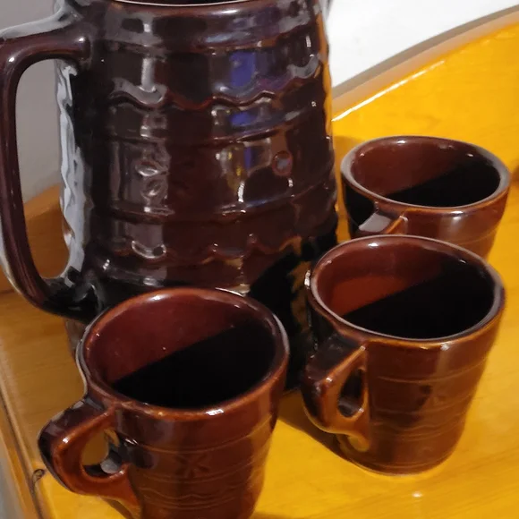 Vintage Marcrest "Daisy & Dot" stoneware set - Picture 3 of 4